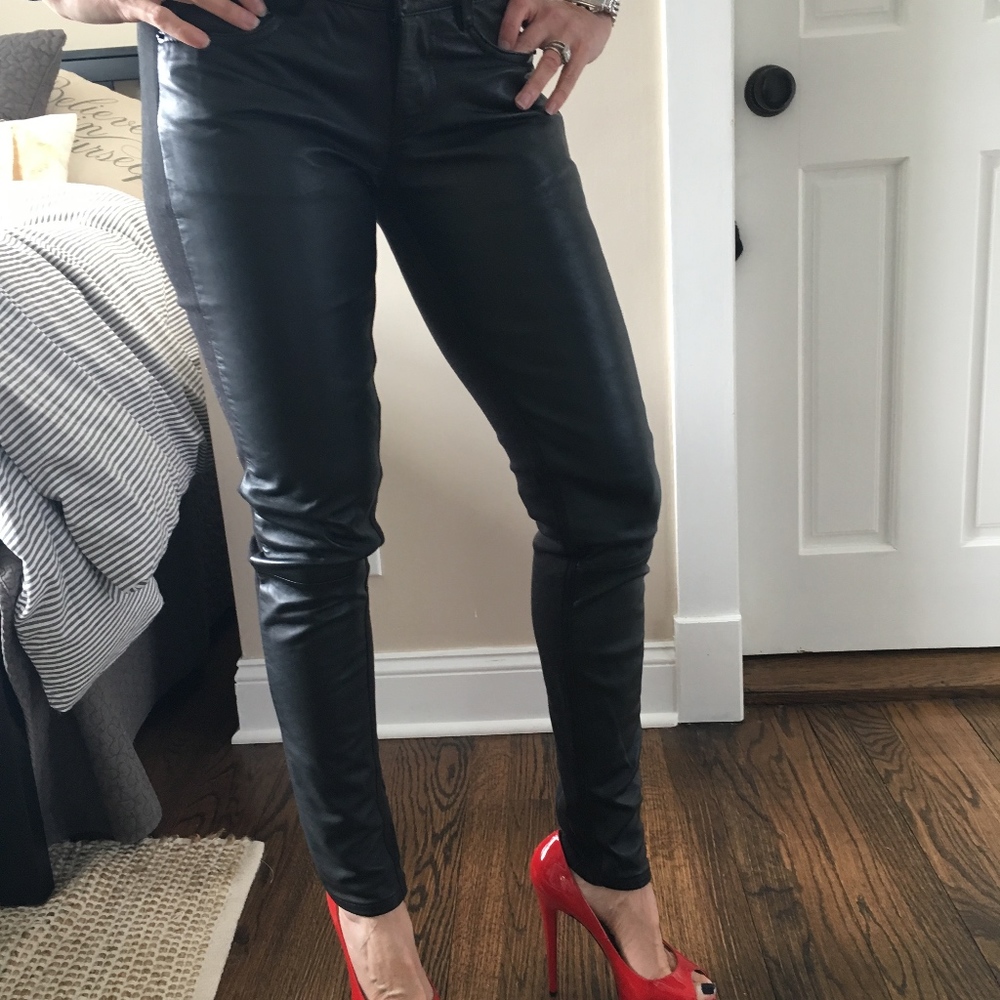 Leather pants